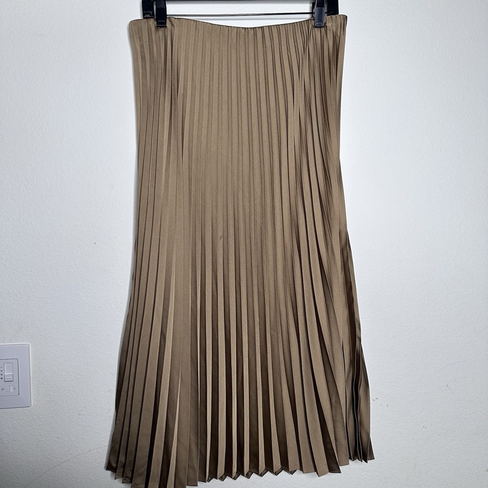 J. Crew Gwyneth Pleated Midi Skirt - Picture 3 of 6